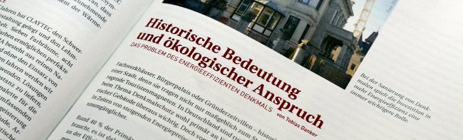 Energetische Sanierung: Fachartikel von T. Danker Energetische Sanierung: Fachartikel von T. Danker